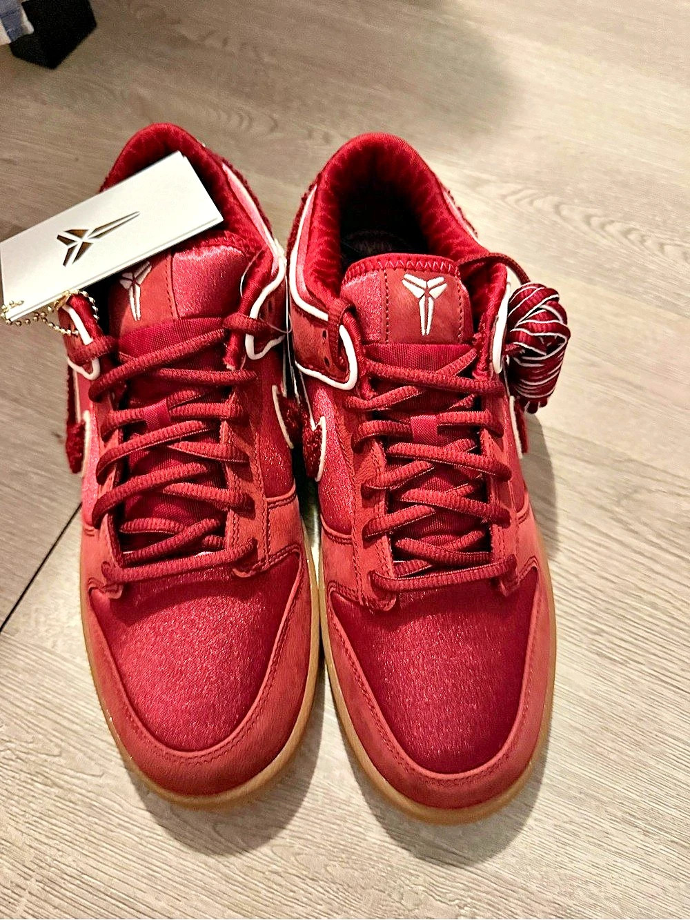 Kobe Red & White Sneakers NWT